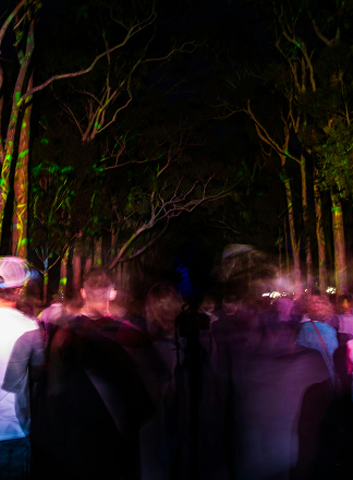 Crowd enjoying UFit Flow Fest 2025 Ahmedabad